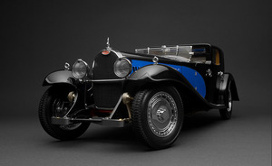 1:18 Bugatti Royale Coupe de Ville 1930, blue/black