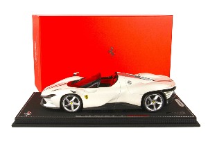 bbr 1:18 Ferrari Daytona SP3 Icona Series White 다이캐스트 페라리 자동차 모형 Cod P18214B